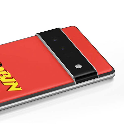 DC Comics Robin Official Logo Google Pixel 6 Pro Skin